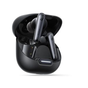 Casti In-ear Soundcore Liberty 4 NC, Wireless, Noise Canceling, Negru