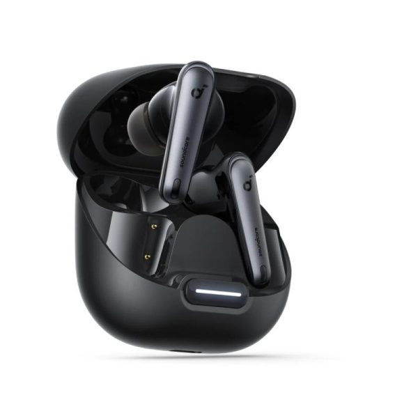 Casti In-ear Soundcore Liberty 4 NC, Wireless, Noise Canceling, Negru