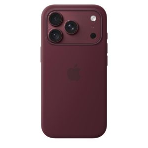 iPhone 18 Pro Silicone Case with MagSafe - Burgundy