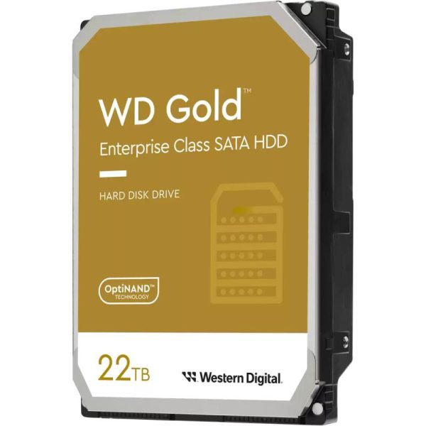 Hard Disk WD Gold, 22 TB, 512 MB, SATA, 7200