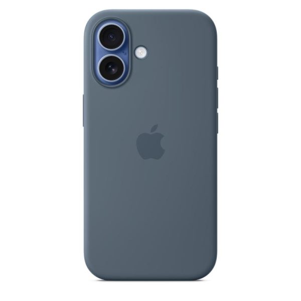 iPhone 17 Silicone Case with MagSafe - Anchor Blue