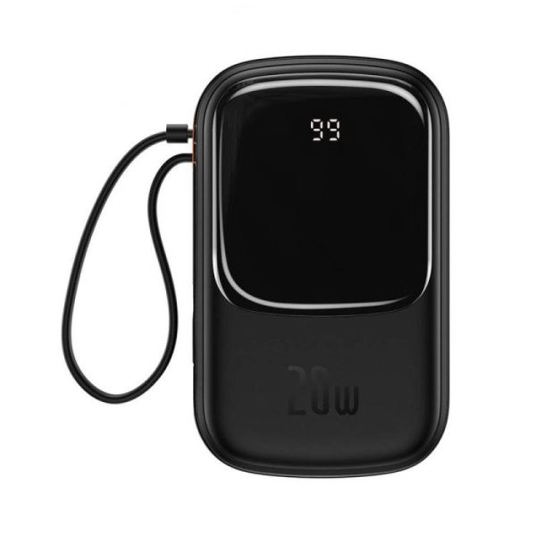 Baseus Qpow Pro Digital Display 20000 mAh Negru
