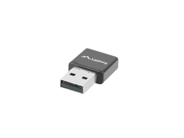 Adaptor USB plac reea wireless LANBERG NC-0300-WI, USB, Negru