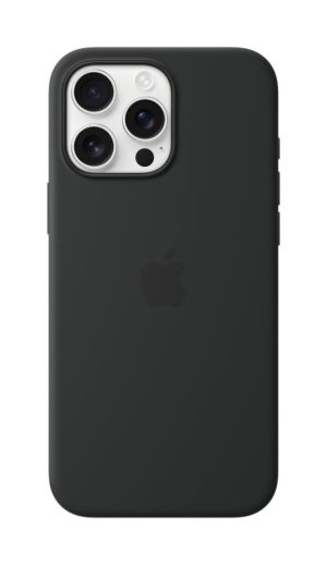 iPhone 16 Pro Max Silicone Case with MagSafe - Black