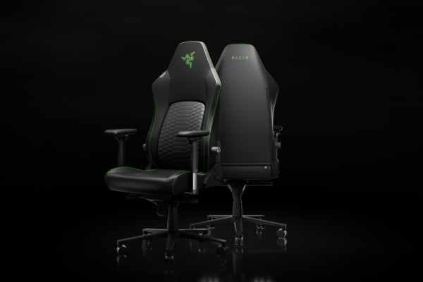 Scaun Gaming Razer Iskur V2 NewGen, peste 120 kg, Negru/Verde