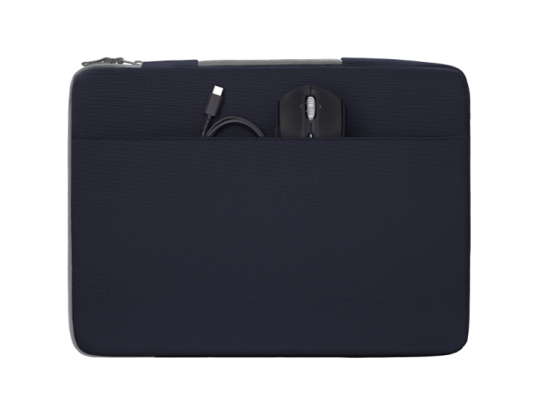 Geanta laptop HP Protective 13-14-inch Laptop Sleeve, Albastru, 3 ani