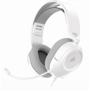 Casti Gaming Over-ear Corsair HS35 v3, Cu Fir, Alb