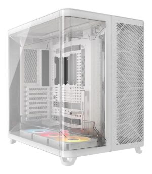 Carcasa CORSAIR AIR 5400 RS-R ARGB, RGB, Midi Tower, White