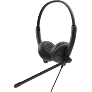 Casti Head-band DELL WH125, Wired, Negru