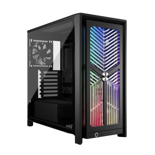 Carcasa Corsair 4000X RS, RGB, Mid Tower, Black