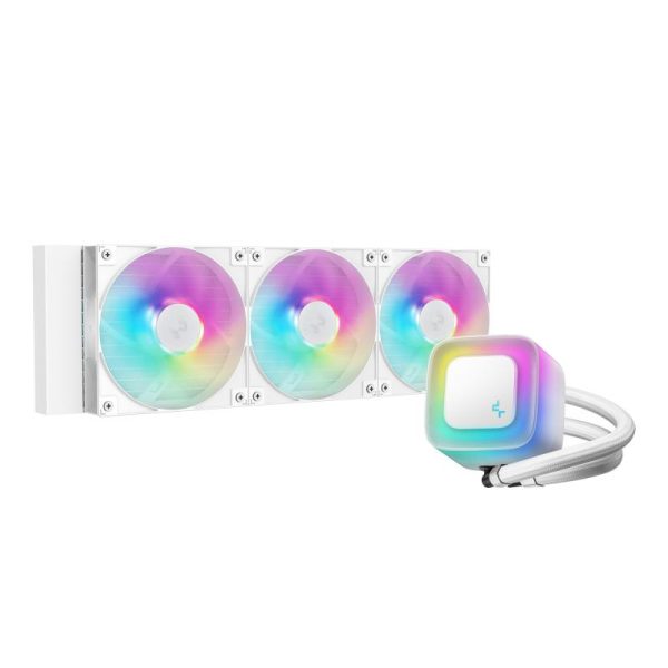Cooler Procesor DEEPCOOL LE360 WH V2, Lichid, 12 cm, 3