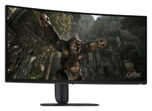 Monitor Commercial Alienware AW3426DWM, 34", 3440 x 1440 pixeli, Black,