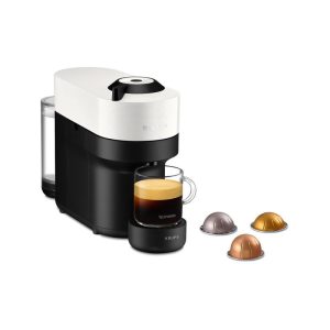 Espressor KRUPS Vertuo Pop XN9201, cu capsule, alb