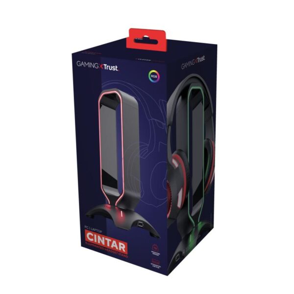 Suport Casti Trust GXT 265 Cintar RGB Headset Stand - Image 18