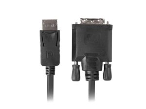 Cablu Lanberg CA-DPDV-10CU-0018-BK, DisplayPort/ DVI, 1, 8 m, Negru