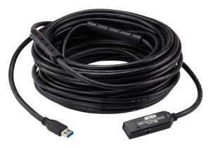 Extender ATEN UE332C-AT-G. Lungime cablu: 20 m. Conector 1: USB