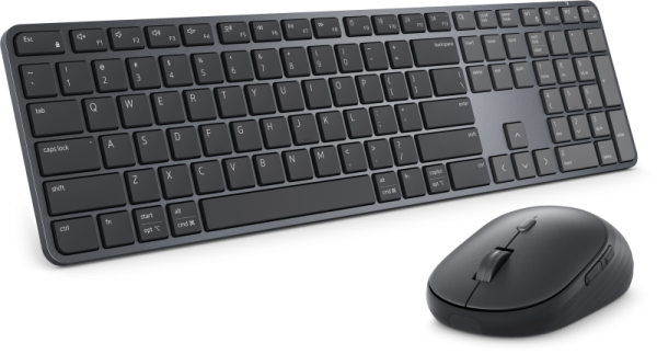 Tastatura si Mouse Wireless DELL Pro 7 Slim KM726, Negru,
