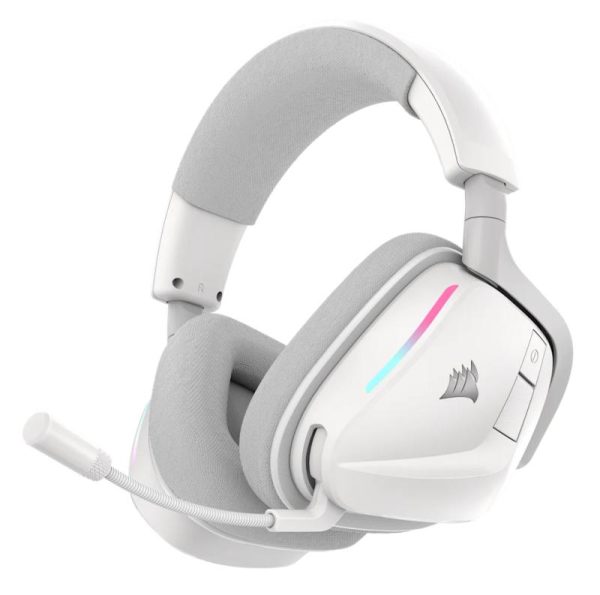 Casti Gaming Head-band Corsair VOID WIRELESS v2, Wireless/Wired, Alb
