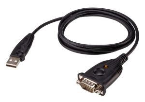 Cablu ATEN UC232AF, USB A/ Serial, 1.2 m, Negru