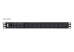 ATEN PE0118SG. Tipuri de PDU: De bază, Capacitate portbagaj: 1U,