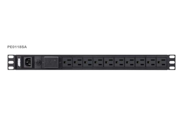 ATEN PE0118SG. Tipuri de PDU: De bază, Capacitate portbagaj: 1U,