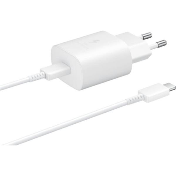 Samsung EP-TA800 25W/3A Travel Adapter 1xUSB-C White (bulk) + Samsung
