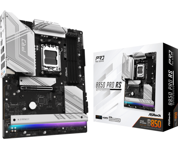 Placa de baza ASRock B850 Pro RS, Socket AM5, DDR5,