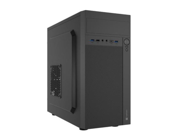 Carcasa NATEC Helix USB C, Mini Tower, Black