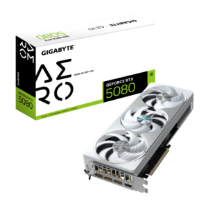 Placa Video GIGABYTE GEFORCE RTX 5080 AERO OC SFF 16GB