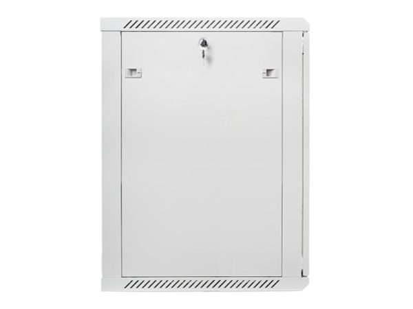 Dulap rack 19" perete 18U / 600x600 (flat pack) gri