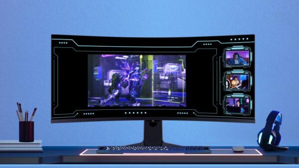 Monitor TCL 34" 34R83Q, Curvature: 1500R, Diagonal (inch): 34, Diagonal - Image 8