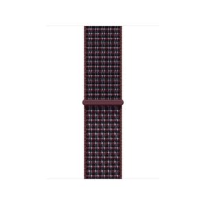 Curea pentru Apple Watch 42mm Burgundy Plaid Sport Loop