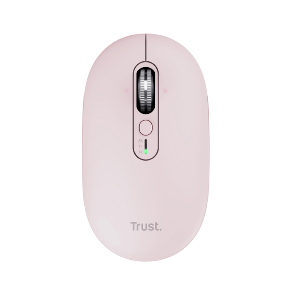 Mouse Wireless Trust Seron Slim Multi, 3200 DPI, Roz