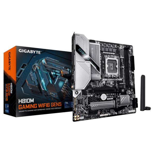 Placa de baza Gigabyte H810M GAMING WIFI6 GEN5, LGA 1851,