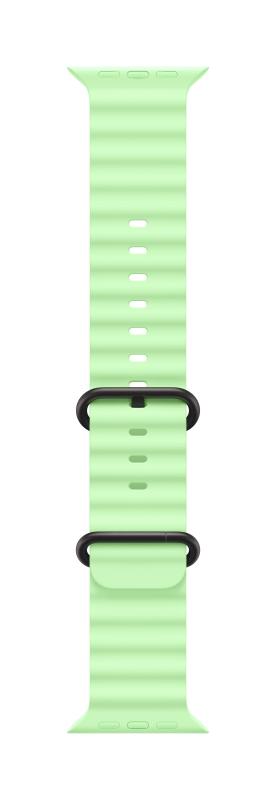 Curea pentru Apple Watch 49mm Neon Green Ocean Band - Black