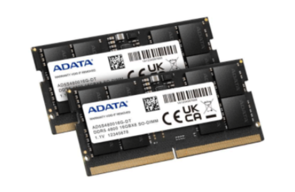 Memorie RAM notebook Adata, SO-DIMM, DDR5, 32GB, CL40, 4800MHz