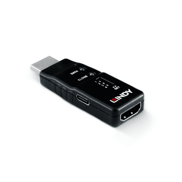 Emulator EDID Lindy 32105, HDMI, Negru