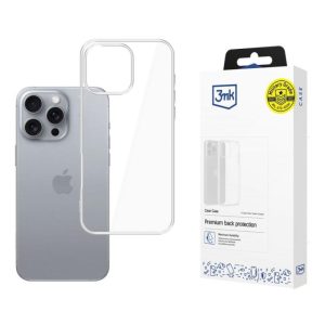 Protective cover 3mk Clear Case for iPhone 16 Pro Max,