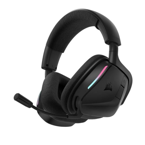 Casti Gaming Head-band CORSAIR VOID RGB ELITE Wireless Carbon, Wireless/Wired,