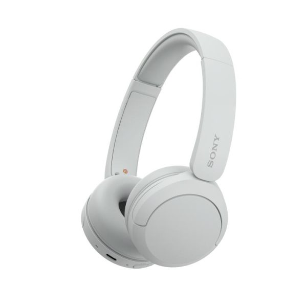 Casti Head-band Sony WH-CH520, Wireless, Alb