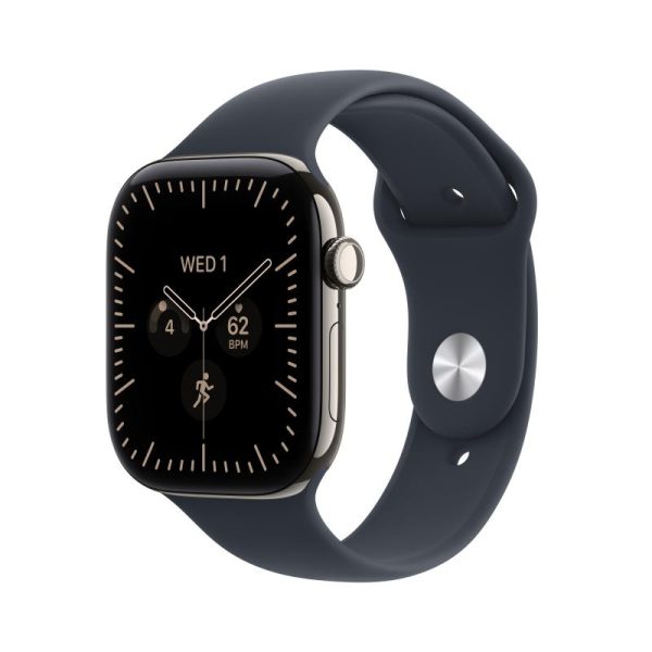 Apple Watch Series 12 GPS + Cellular 46mm Natural Titanium