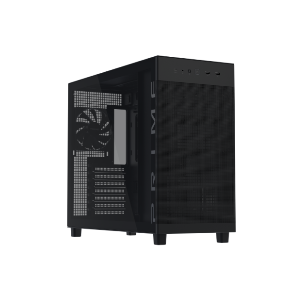 Carcasa ASUS PRIME AP303 TG, Mid Tower, Black