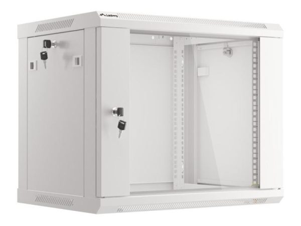 Dulap rack de perete 19", 9U, 600x450 mm, usa din