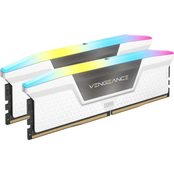 Memorie RAM Corsair Vengeance RGB, 32 GB DDR5, 6000 MHz,