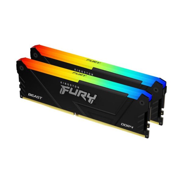 Memorie RAM Kingston Fury Beast, DIMM, DDR4, 64GB, 3200MHz, CL16,