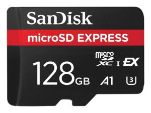 Card de memorie SanDisk Extreme Pro Micro-SDXC, 128 GB, Clasa