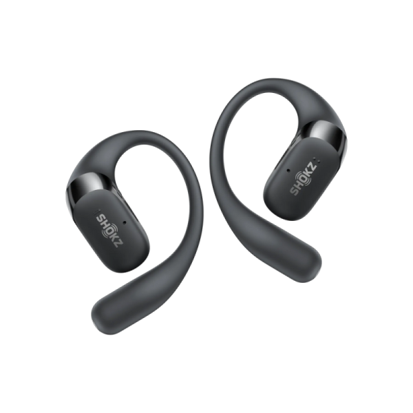 Casti Open-ear SHOKZ OpenFit 2, Wireless, negru