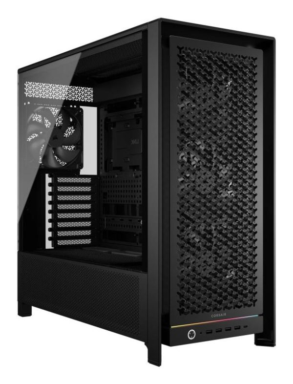 Carcasa Corsair FRAME 5000D RS, RGB, Mid Tower, Black