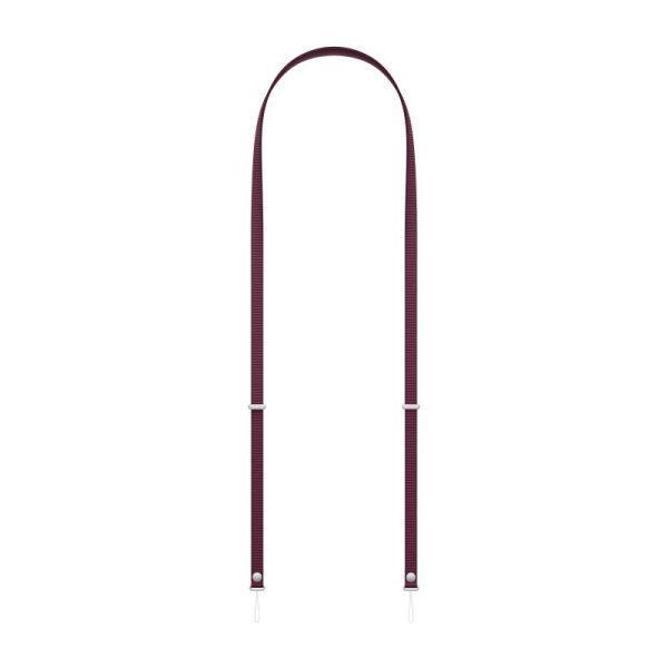 Crossbody Strap – Burgundy