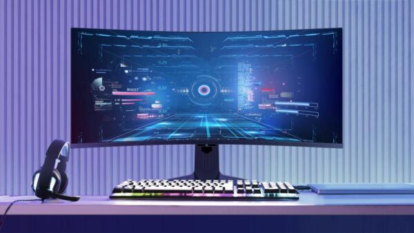 Monitor TCL 34" 34R83Q, Curvature: 1500R, Diagonal (inch): 34, Diagonal - Image 4